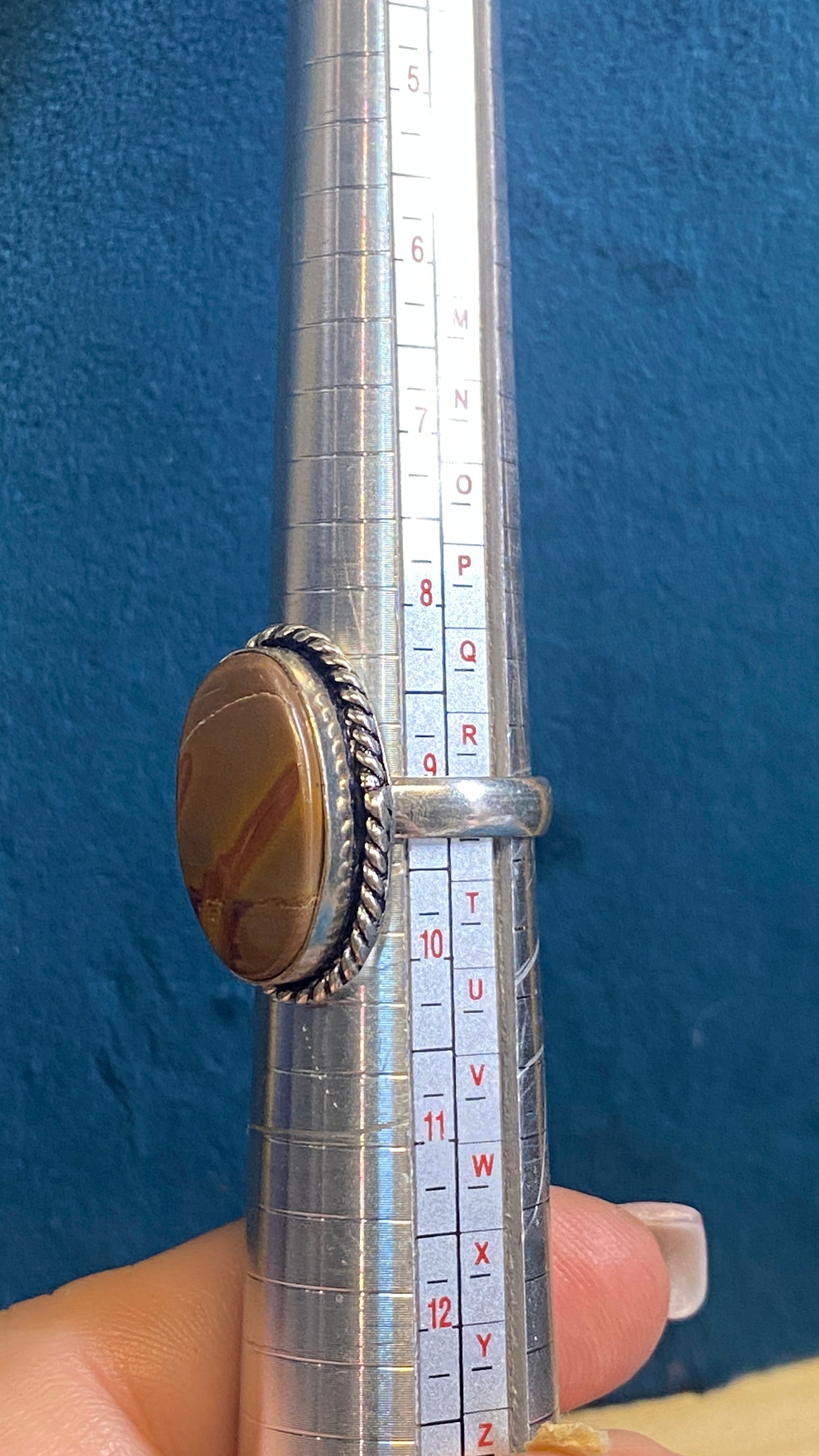Picture Jasper Statement Ring