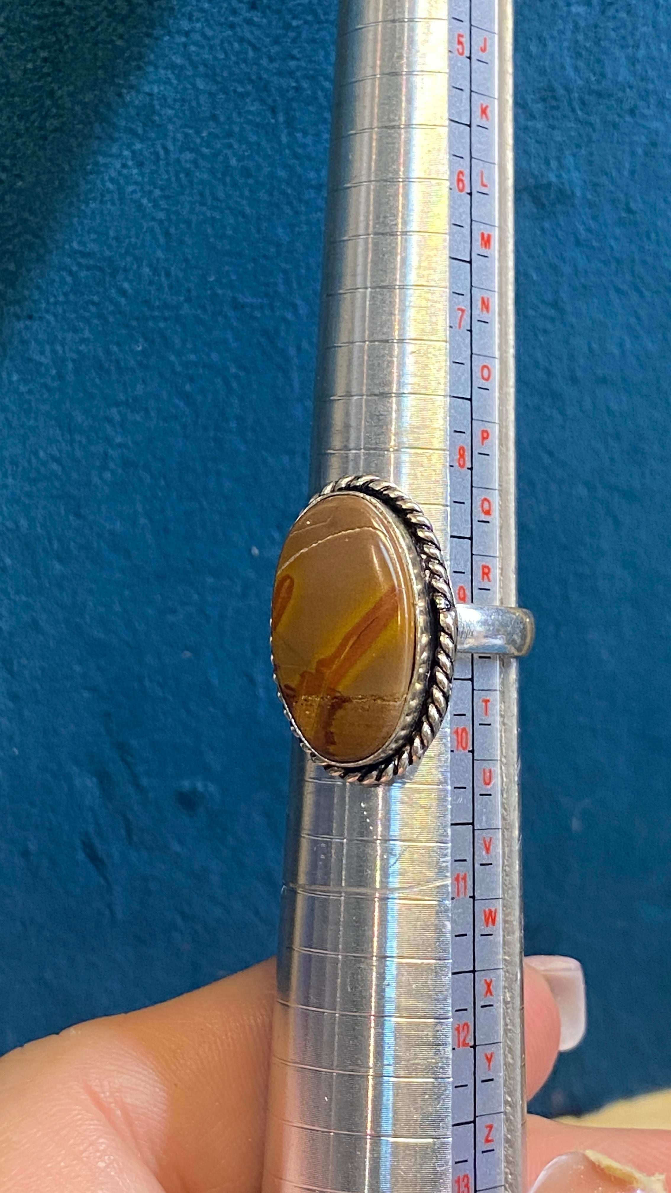 Picture Jasper Statement Ring