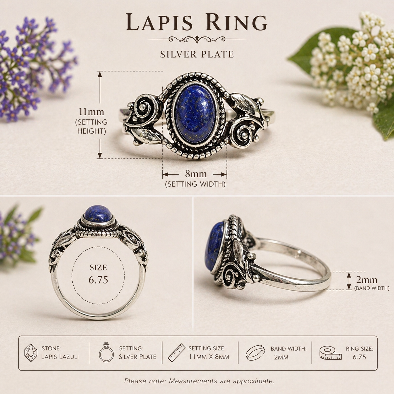 Lapis Ring
