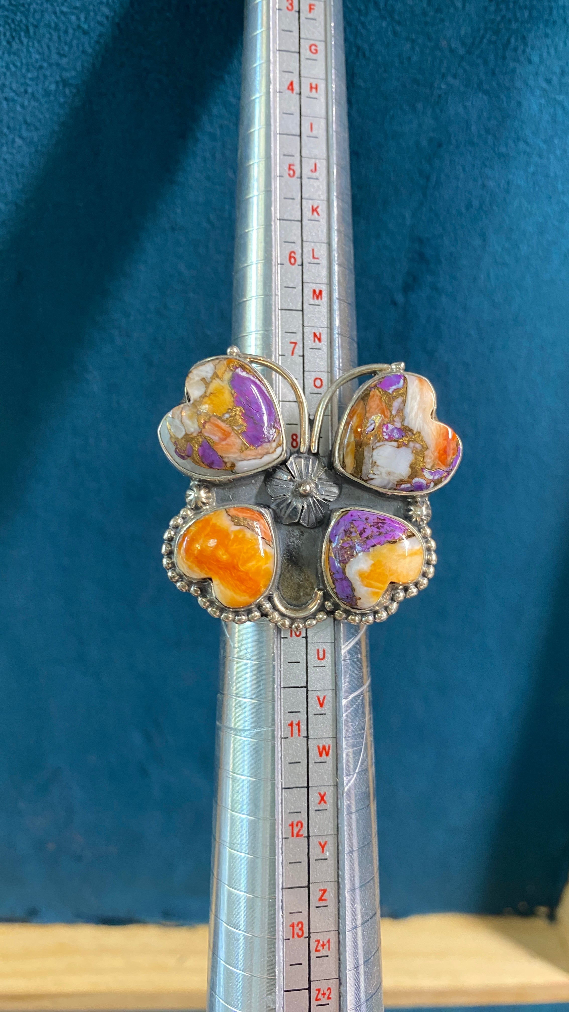 Spiny Oyster Butterfly Ring – One of a Kind