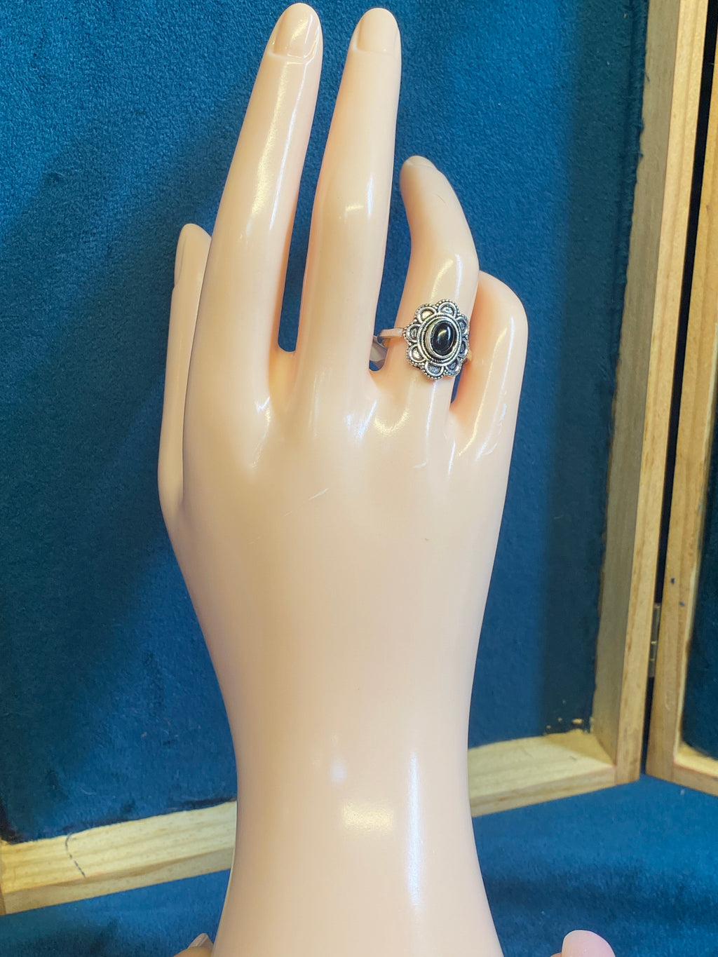 Black Onyx Ring size 6.75-7