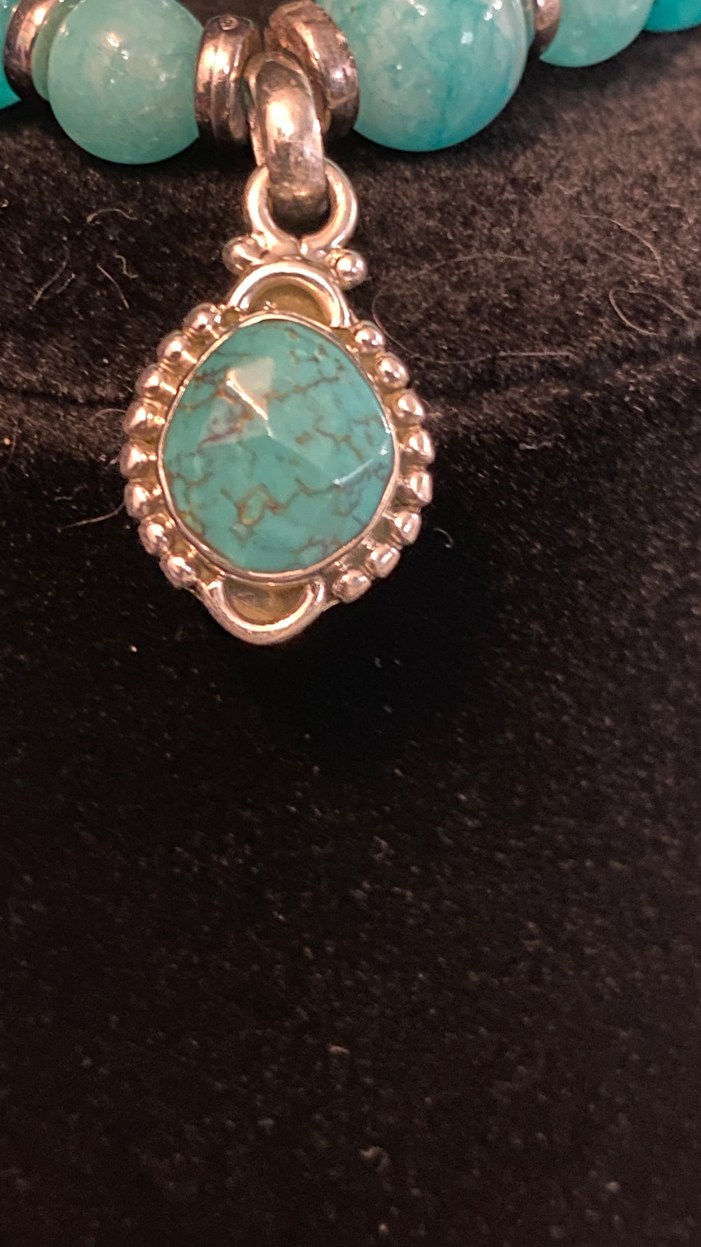 Caribbean Chalcedony & Turquoise Charm Bracelet